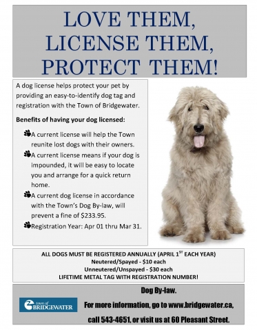 2016 Dog Bylaw Notice