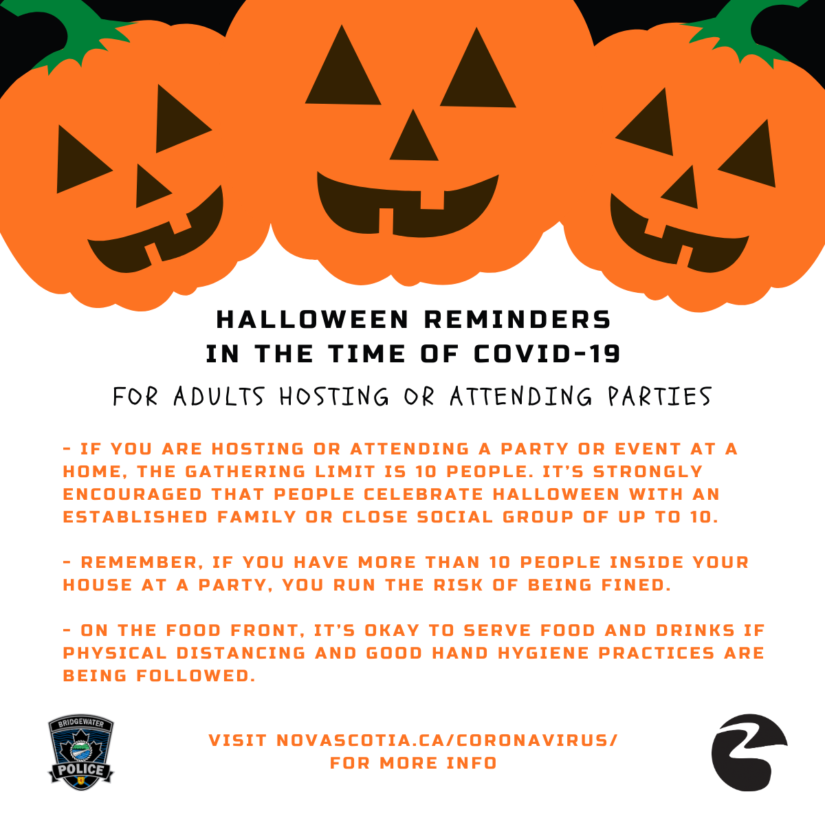 Halloween COVID 2 Adult Parties