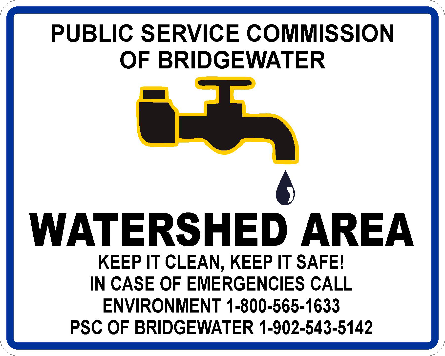 Watershed sign2