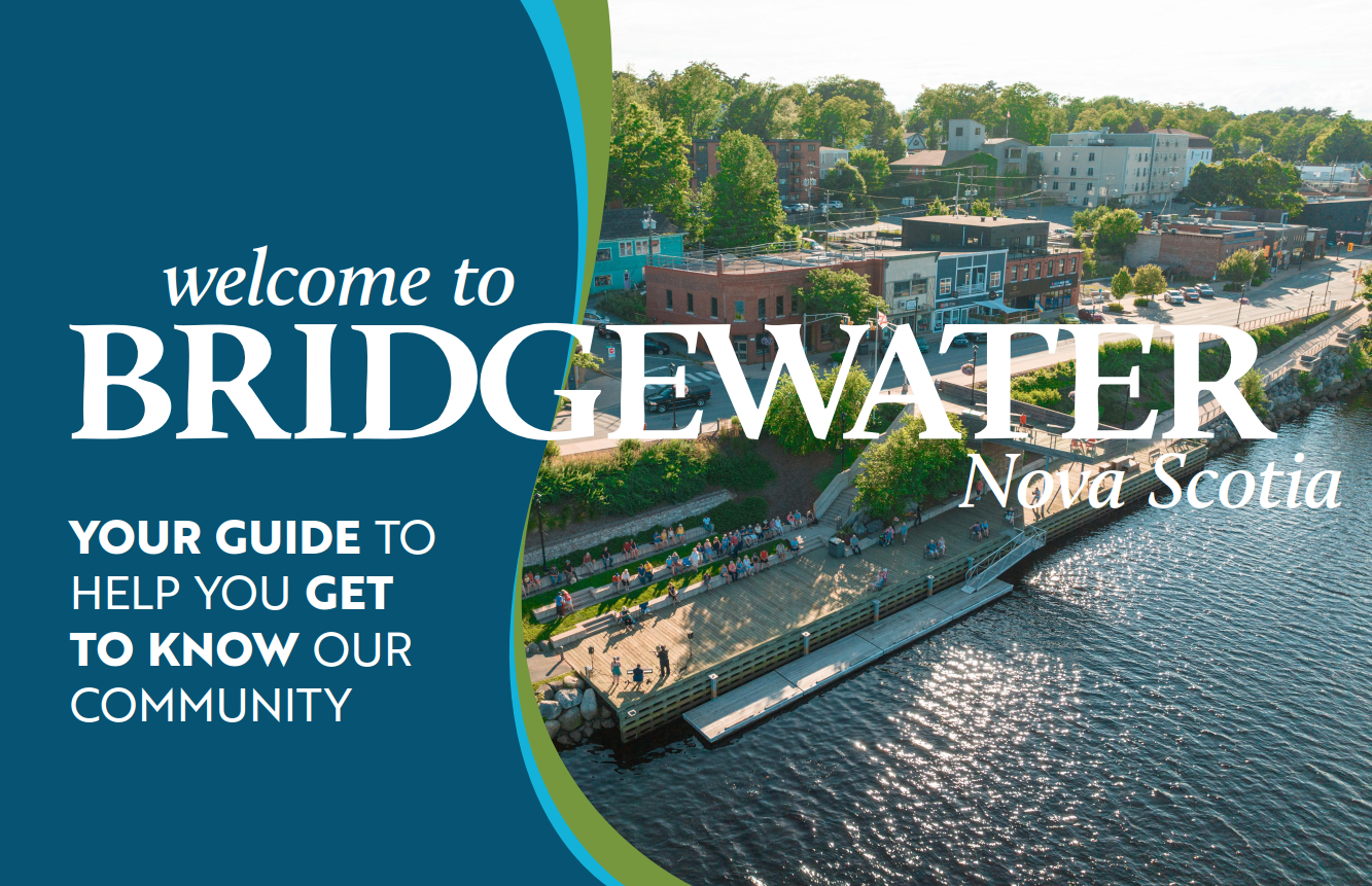 Wlcome to Bridgewater Nova Scotia Guide 2025 cover